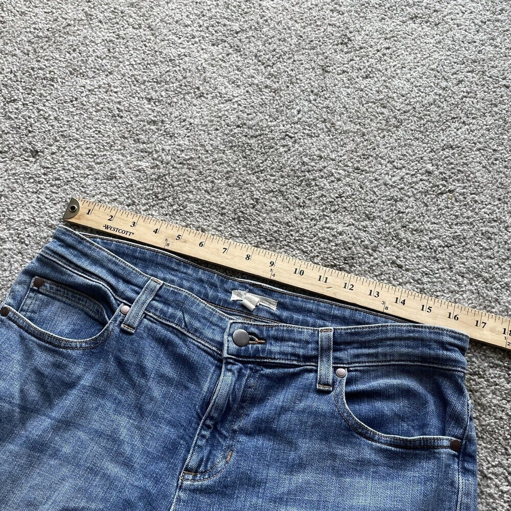 Eileen Fisher Skinny Jeans Women’s Size 10 Organic Cotton Stretch Denim Mid Rise - Picture 6 of 9